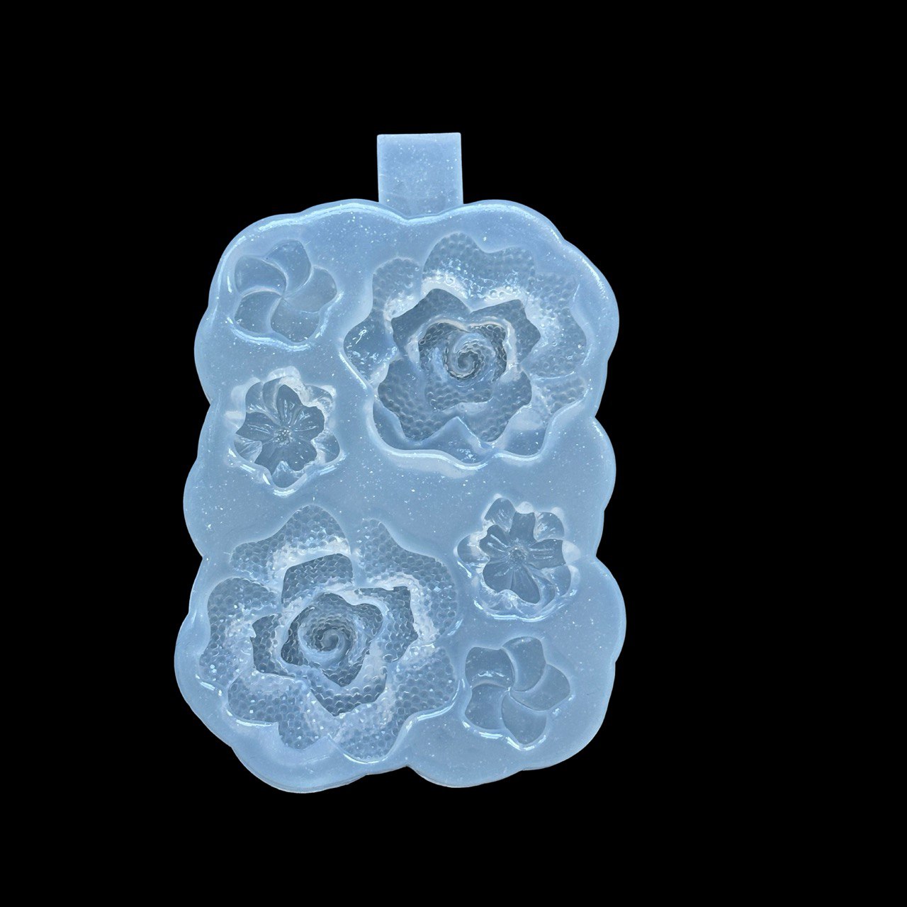 3D Flowers Silicone Mold for Resin – 6 Cavity Floral