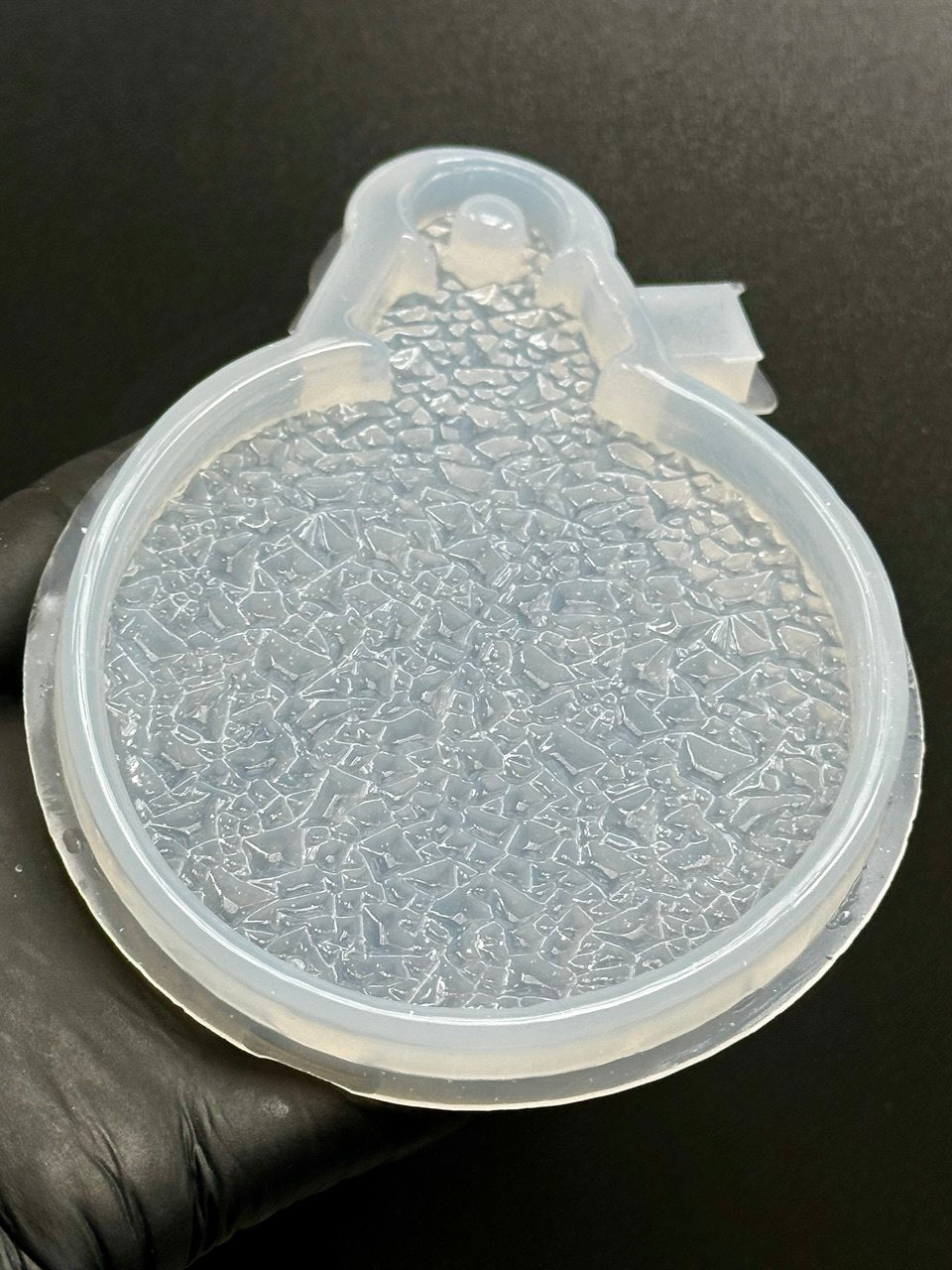Christmas Ornament Textured Silicone Mold