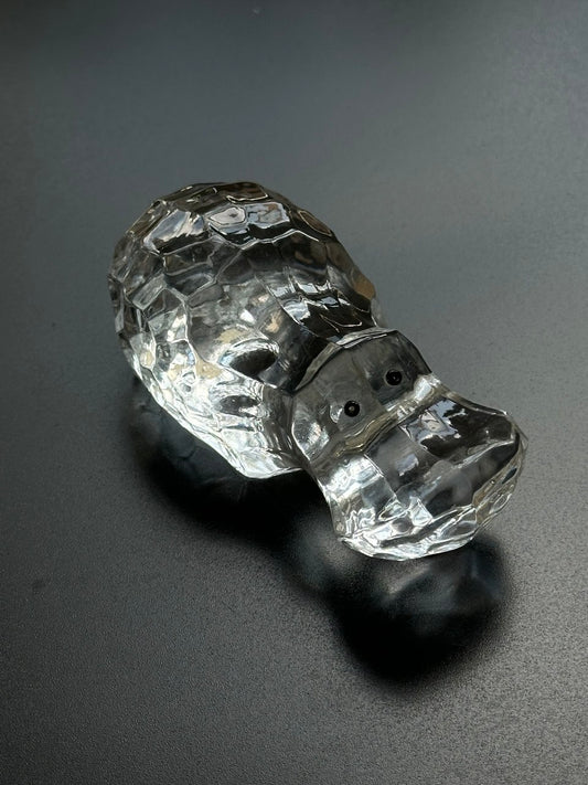 Crystal Hippo Silicone Mold – 3D Animal Resin Mold