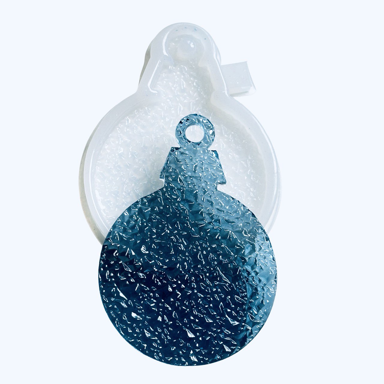 Christmas Ornament Textured Silicone Mold