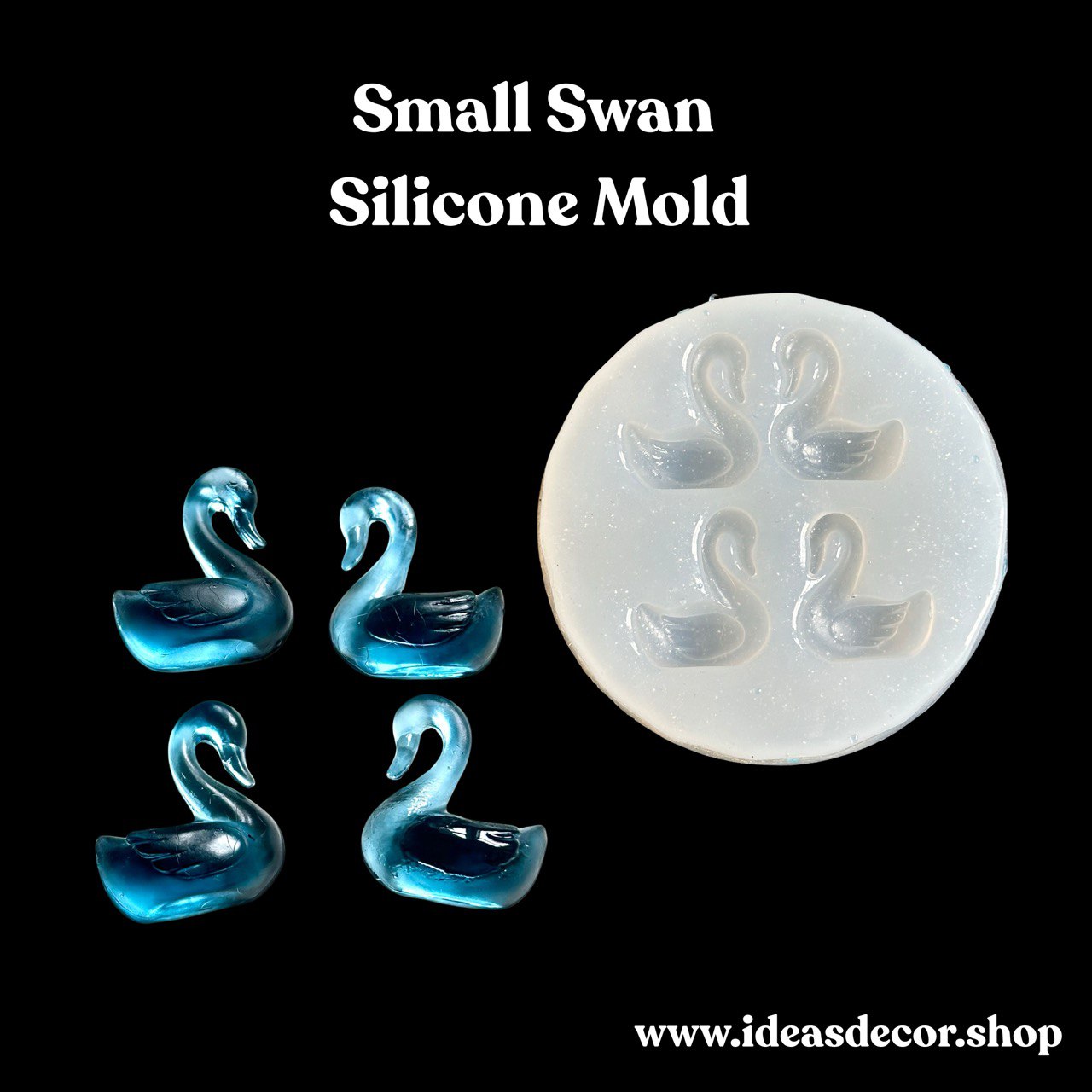 Small Swan Silicone Mold