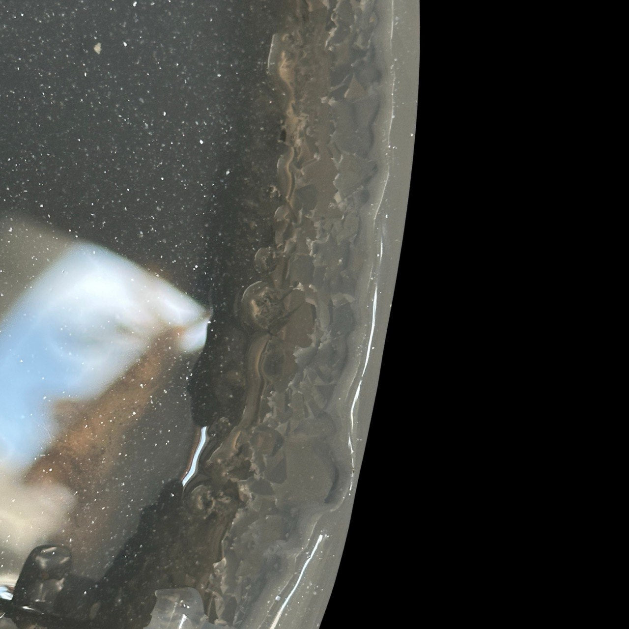 Crystal Edge Heart Geode Silicone Mold