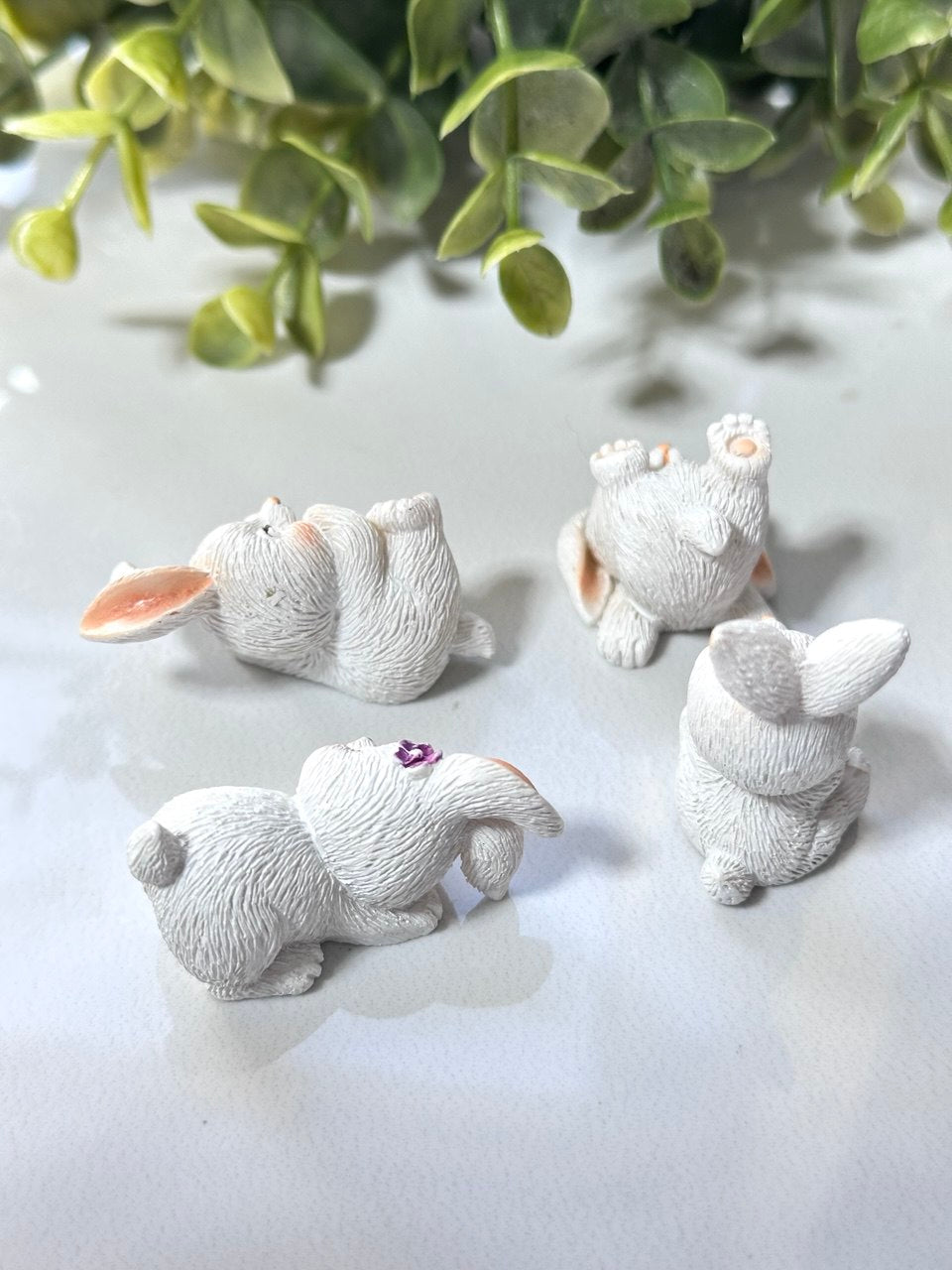 Silicone Mold Bunny Figurines Set of 4 – 2.5–4.5 cm