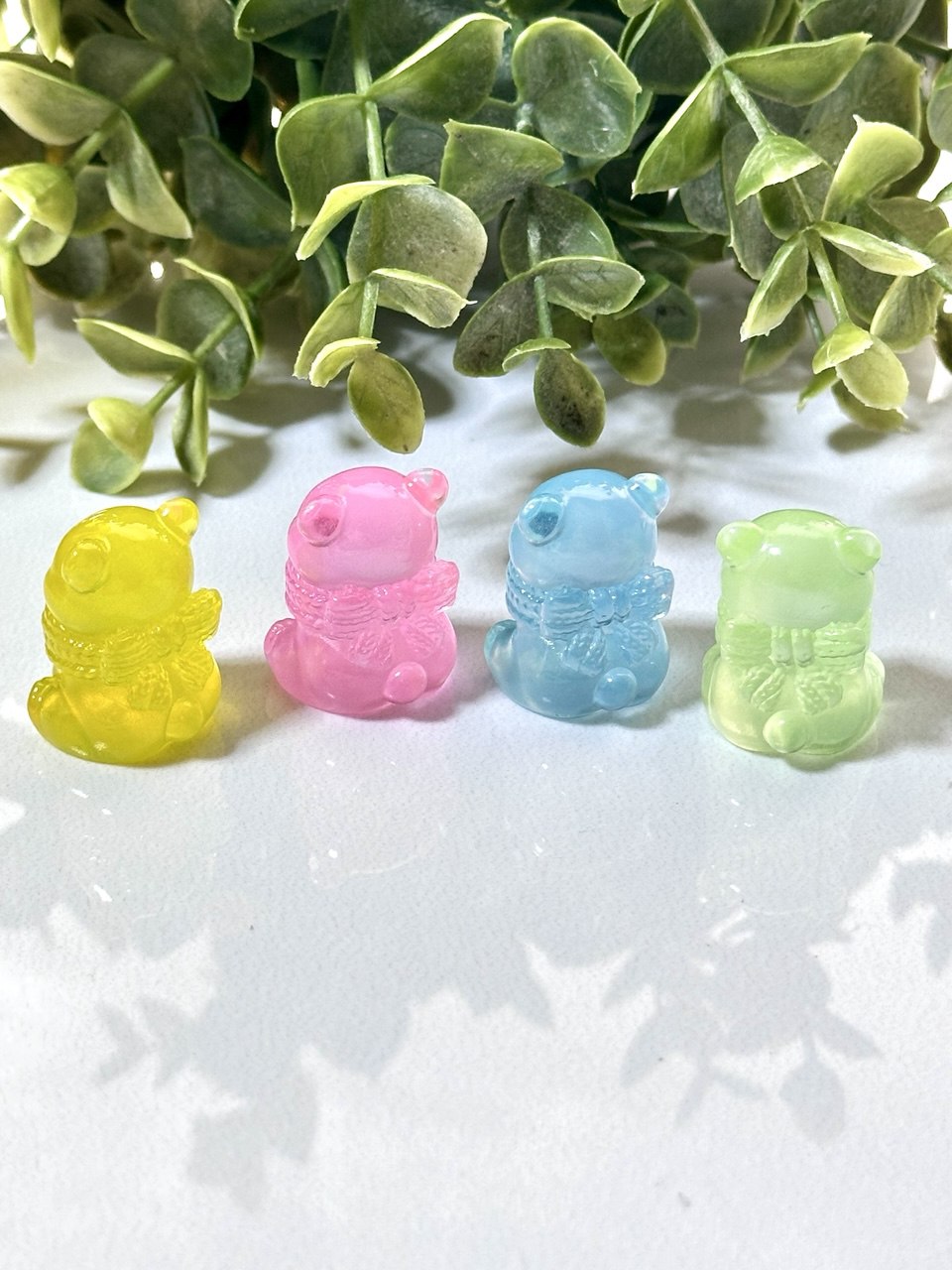 Silicone Mold Bear Figurines (Set of 4)