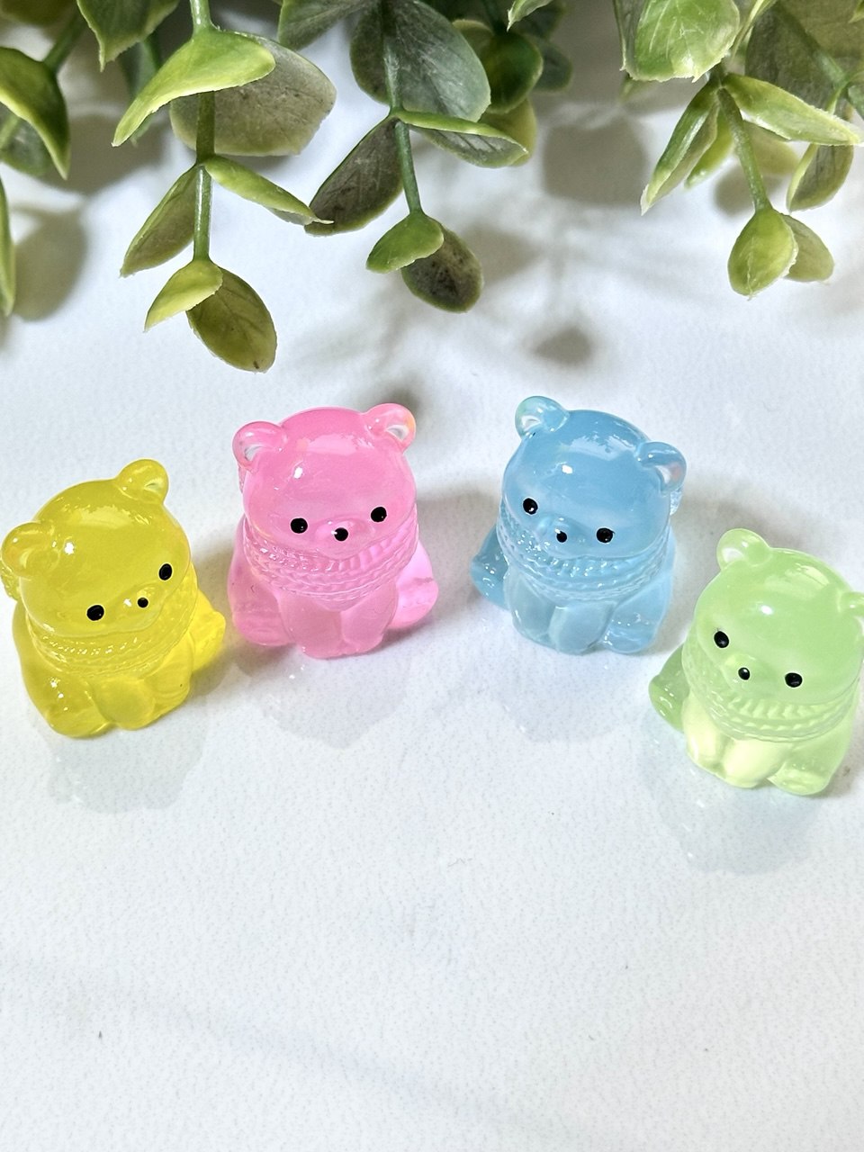 Silicone Mold Bear Figurines (Set of 4)