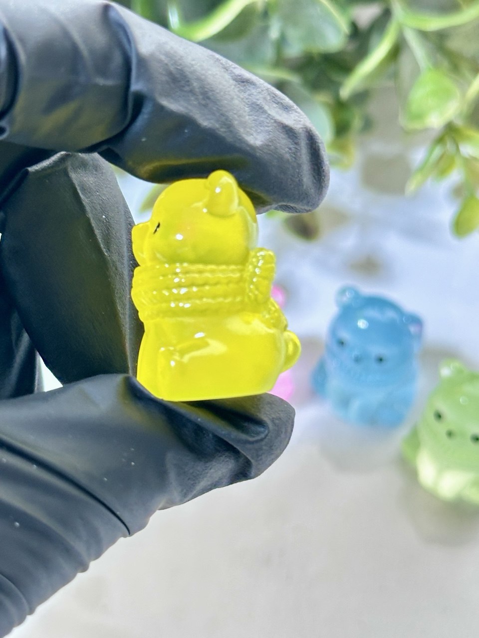 Silicone Mold Bear Figurines (Set of 4)