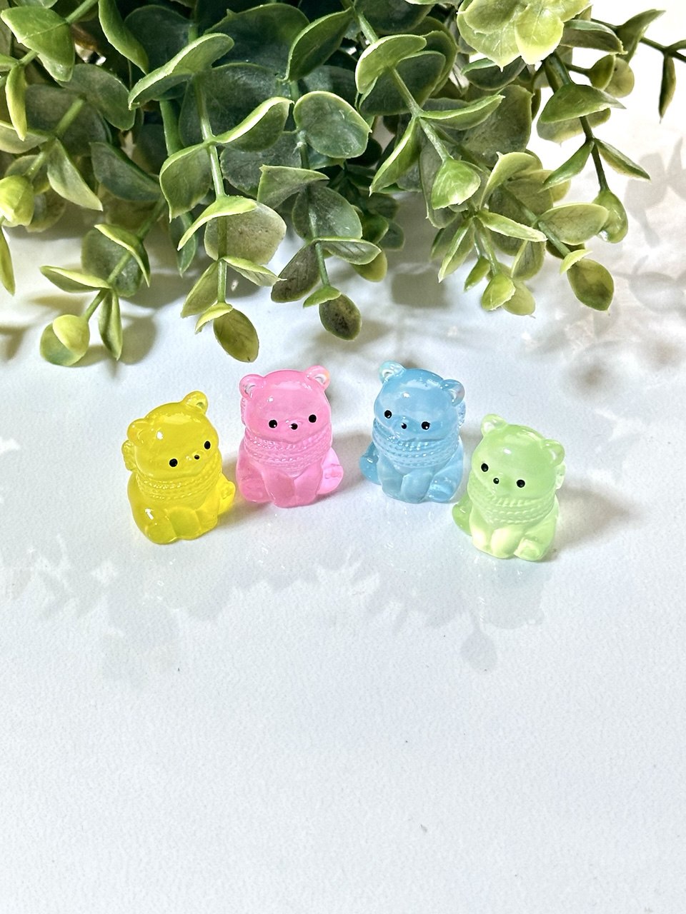 Silicone Mold Bear Figurines (Set of 4)