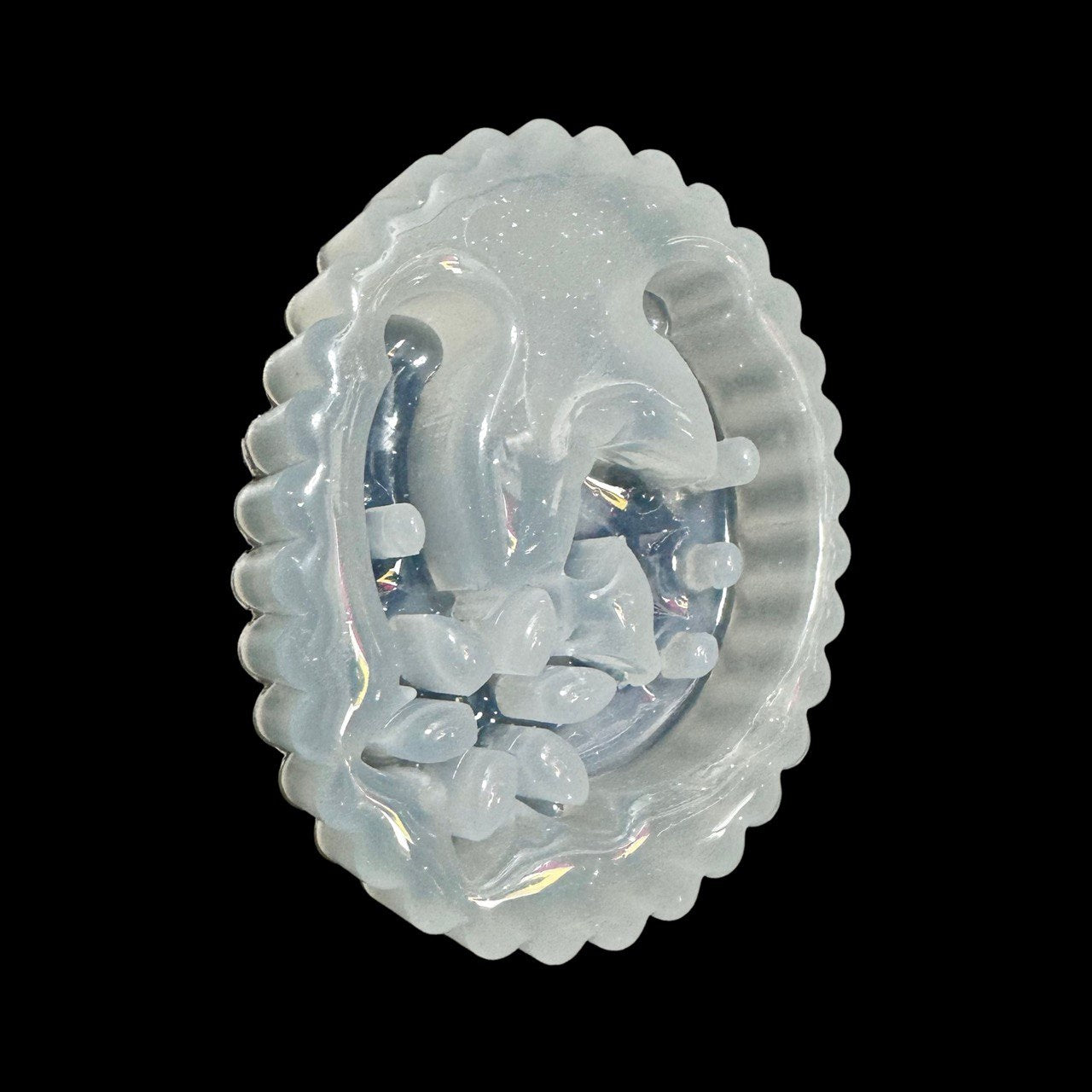 Silicone Mold Horse Head with Flower