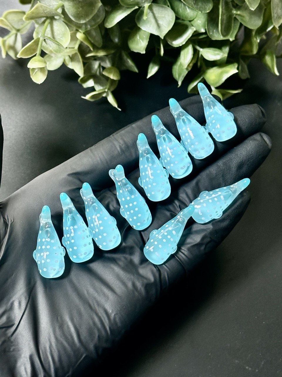 Whale Shark Silicone Mold: Ocean Charms, Resin Crafts - Set of 10