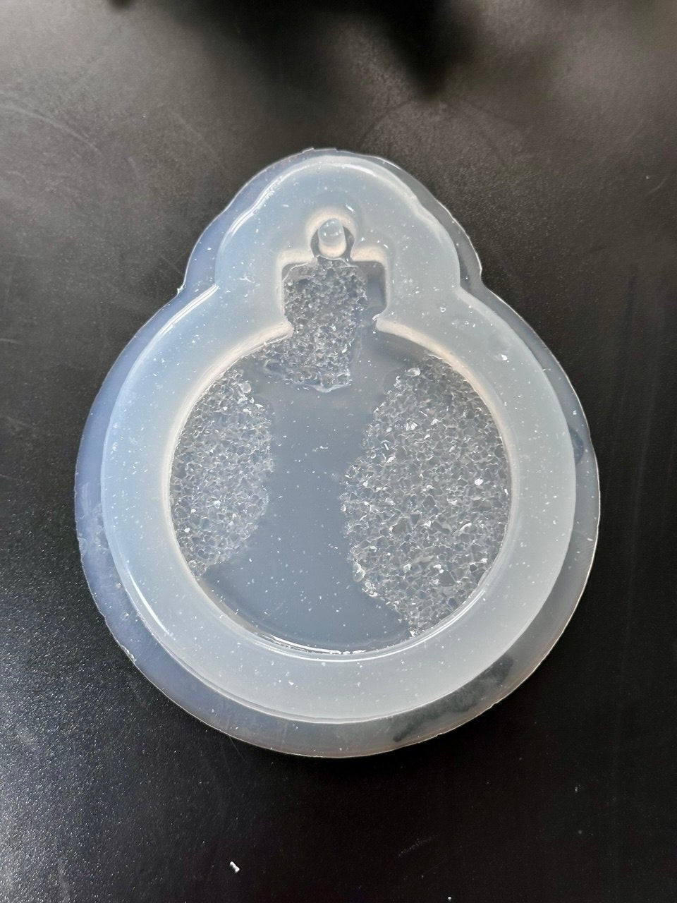 Christmas Tree Bauble Mold - Druzy Resin and DIY Decoration Tool