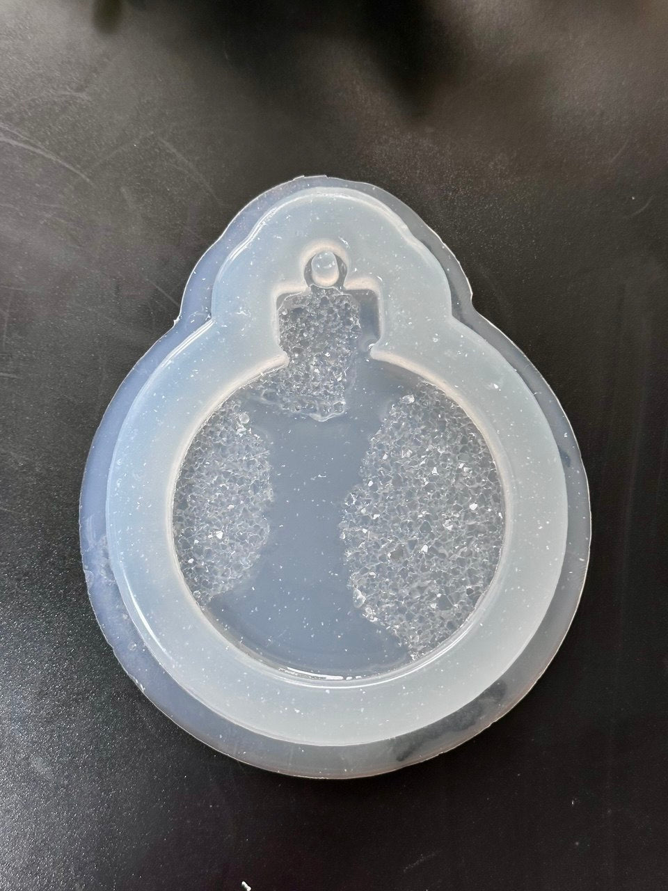 Christmas Tree Bauble Mold - Druzy Resin and DIY Decoration Tool