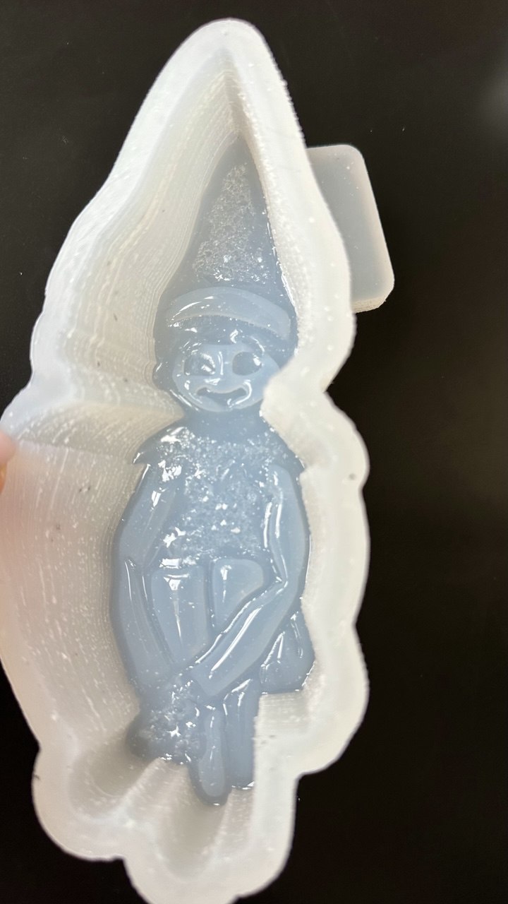 Elf Silicone Mold • Christmas Resin Mold for Crafts