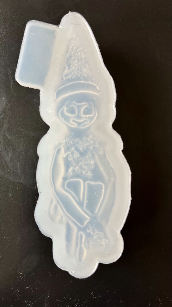 Elf Silicone Mold • Christmas Resin Mold for Crafts