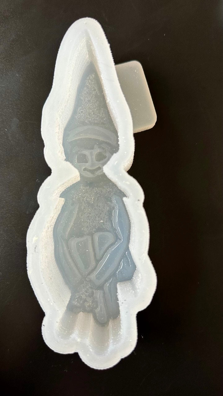 Elf Silicone Mold • Christmas Resin Mold for Crafts