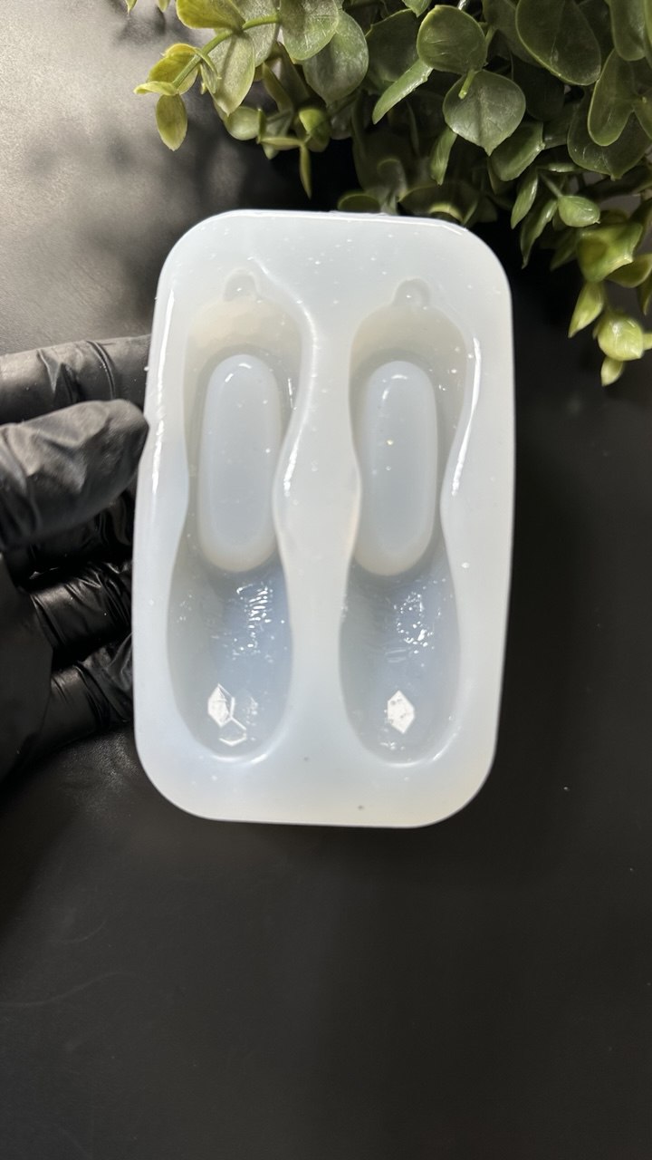 Crystal Shoe Silicone Mold for Resin