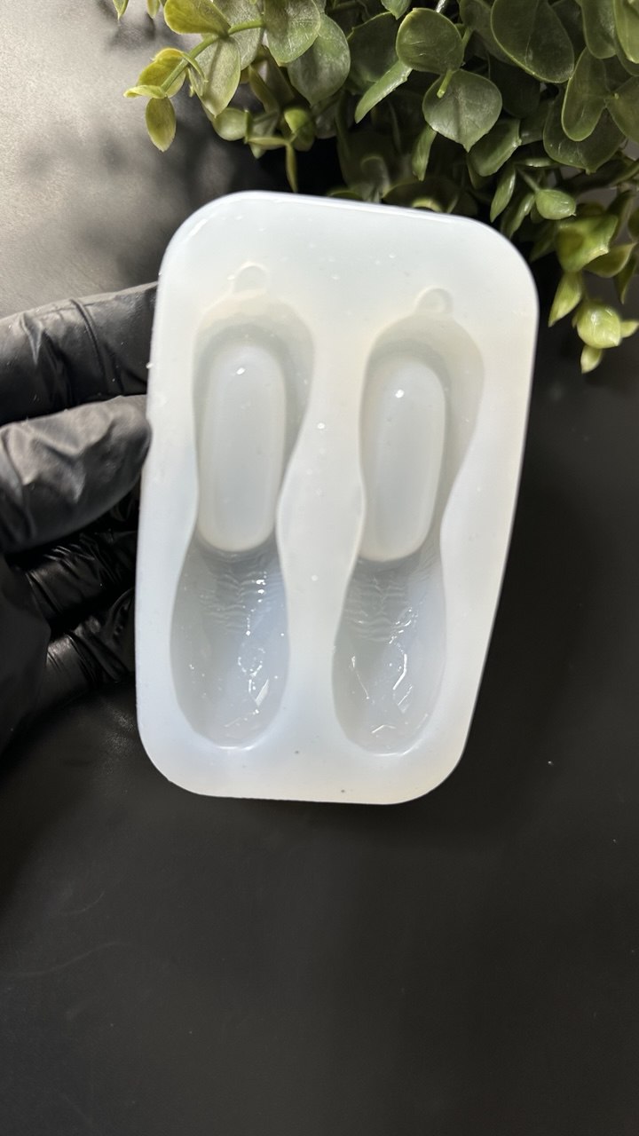 Crystal Shoe Silicone Mold for Resin