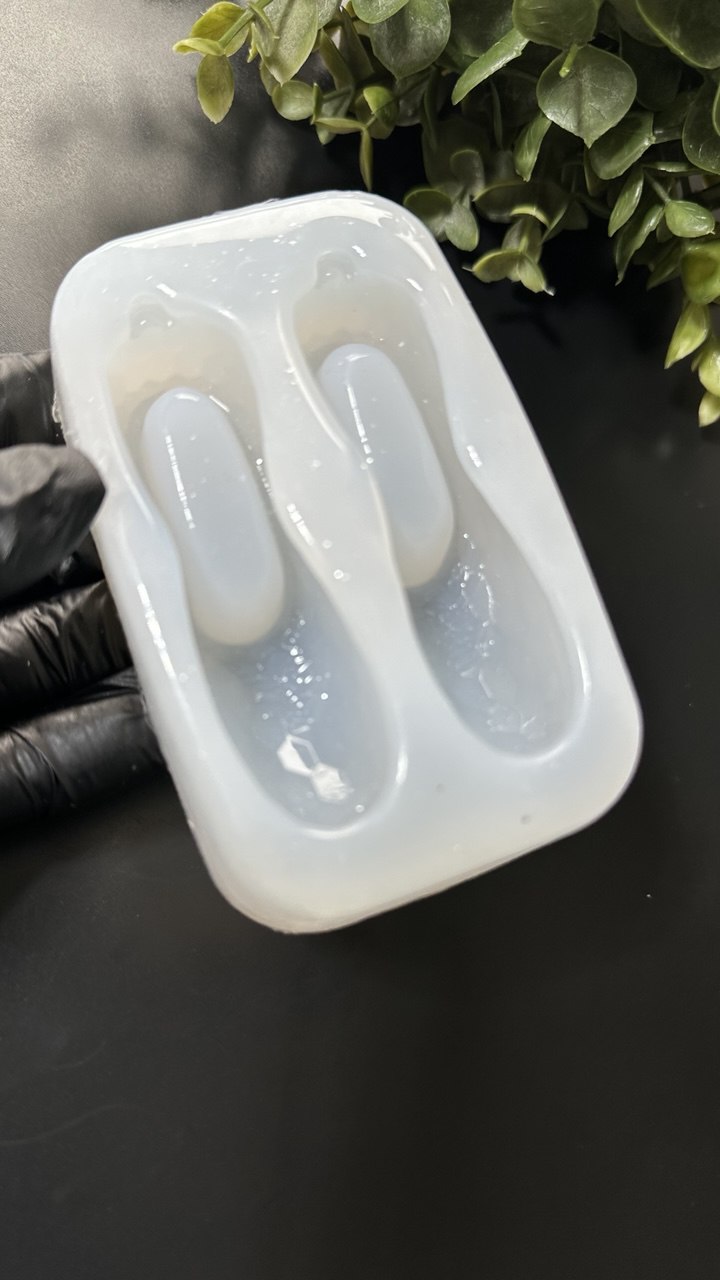 Crystal Shoe Silicone Mold for Resin