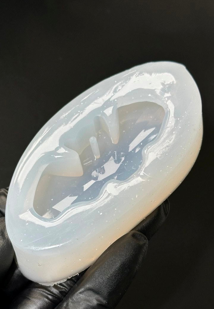 Crystal Heart Silicone Mold for Resin