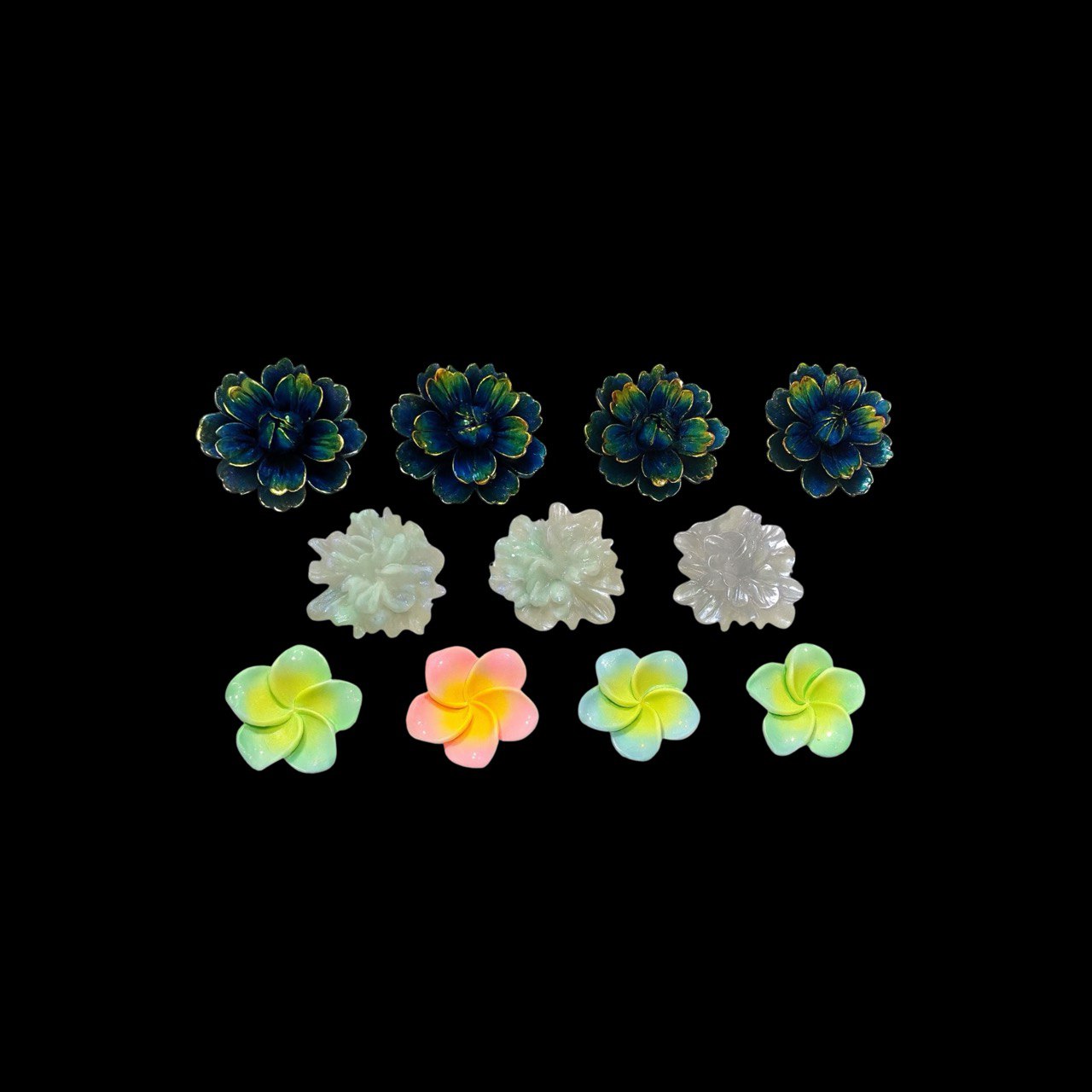 Mini Flower Silicone Mold Set for Resin, Clay, Wax, Soap Making