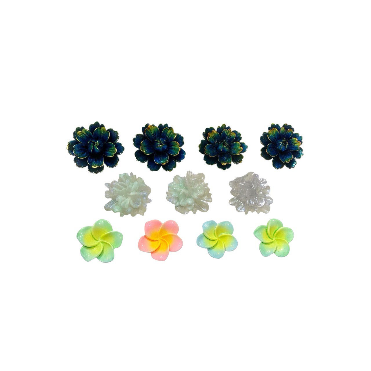 Mini Flower Silicone Mold Set for Resin, Clay, Wax, Soap Making