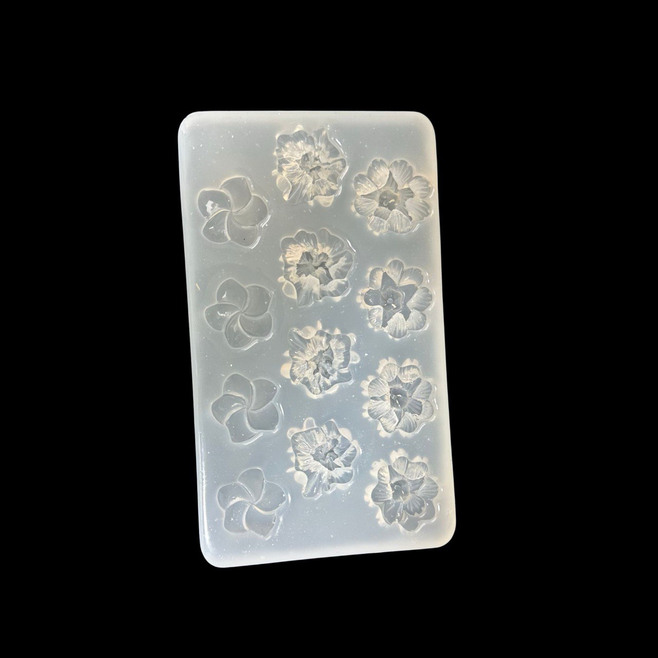 Mini Flower Silicone Mold Set for Resin, Clay, Wax, Soap Making
