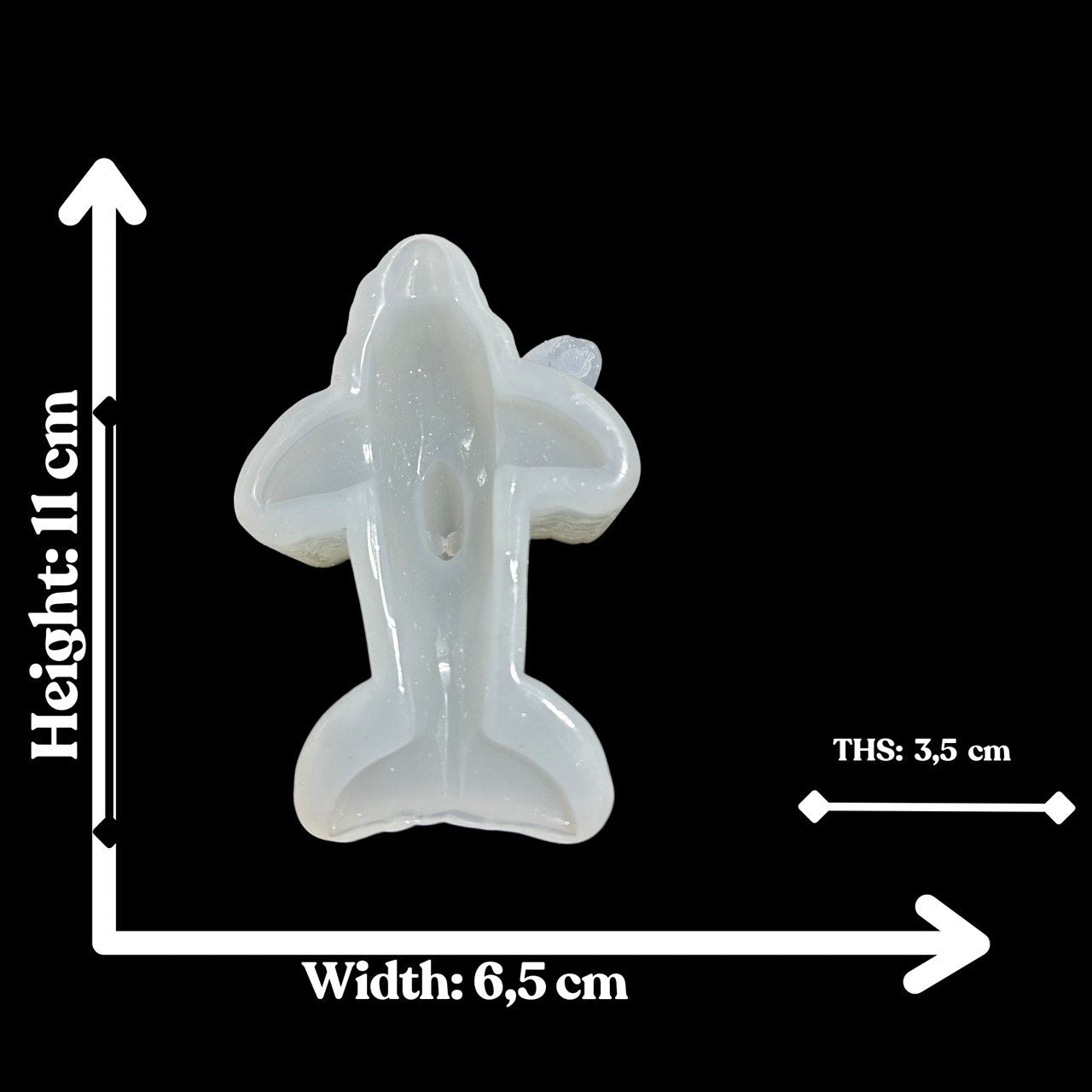Crystal Dolphin Silicone Mold