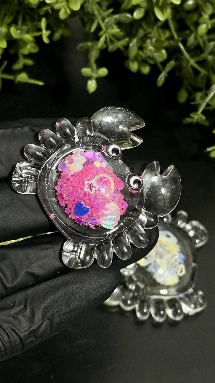 Crab Silicone Mold for Epoxy Resin, Miniatures & Crafts