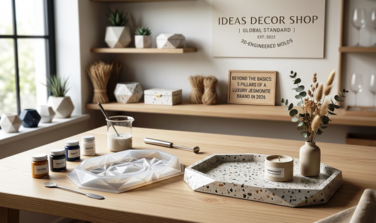 &nbsp;In 2026, the home decor market is no longer about mass production—it’s about storytelling, sustainability, and unparalleled craftsmanship. Jesmonite has emerged as the ultimate medium for the eco-conscious artisan.