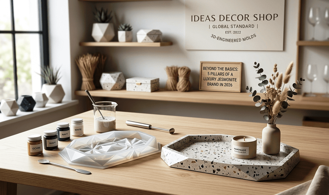 Beyond the Basics: 5 Pillars of a Luxury Jesmonite Brand in 2026 - Ideas Decor Shop