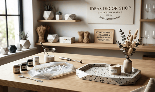Beyond the Basics: 5 Pillars of a Luxury Jesmonite Brand in 2026 - Ideas Decor Shop