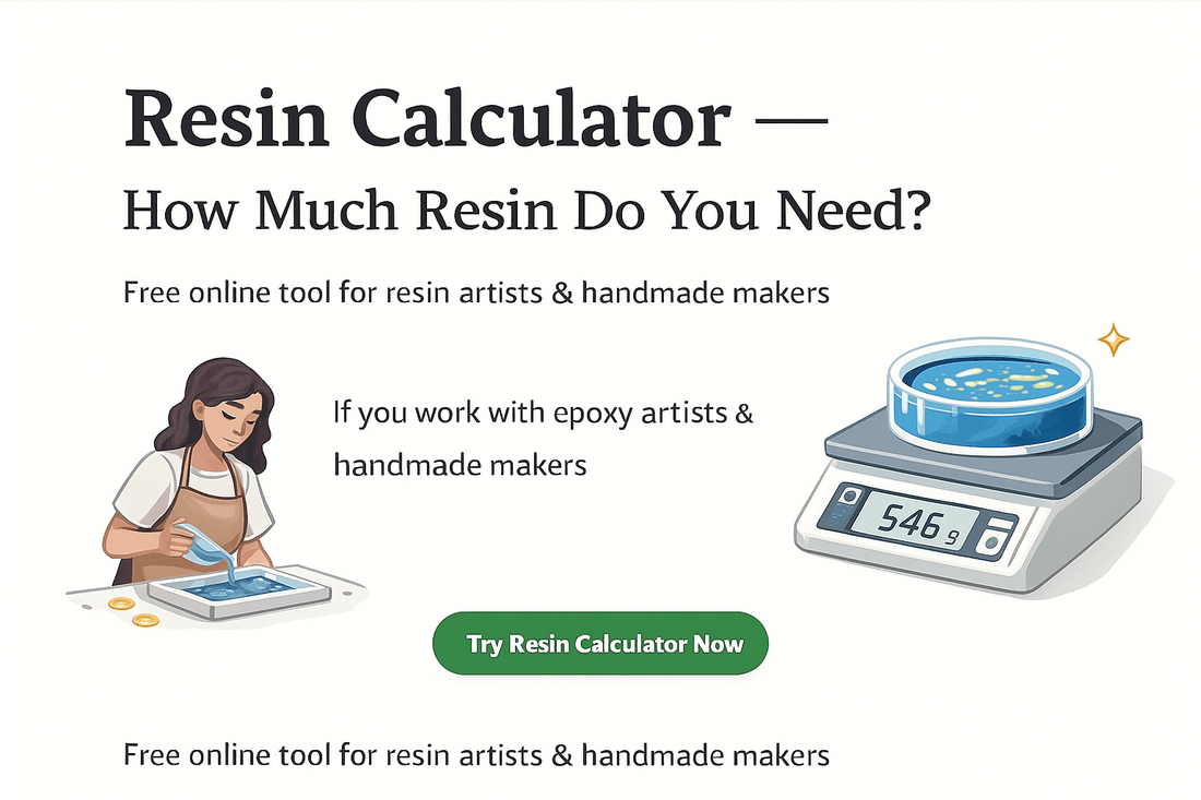 Resin Calculator — How Much Resin Do You Need? Free Online Tool - Ideas Decor Shop