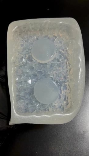 Double Tealight Holder Mold