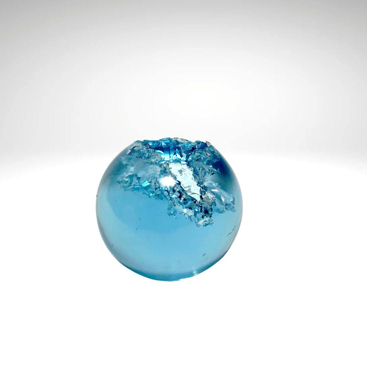 Tiny Crystal Sphere Silicone Mold - Geode Resin Mold for DIY Jewelry Making