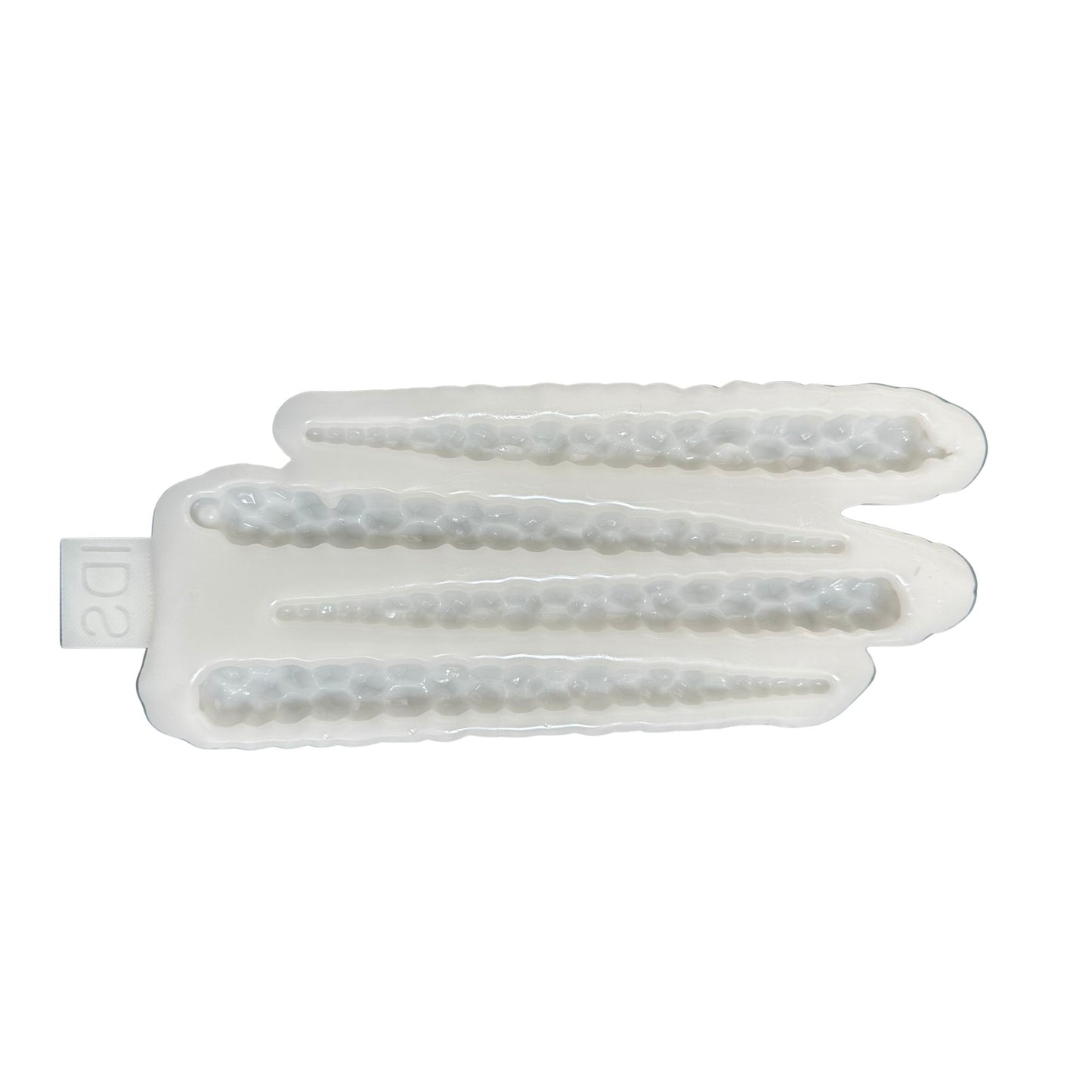 Long Crystal Icicles Silicone Mold | Set of 4 Icicle Casting Moulds