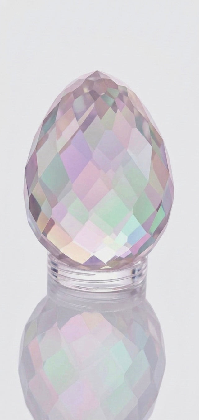 Crystal Egg Clear Mold 5.5cm x 4cm | Super Glossy Silicone Mold