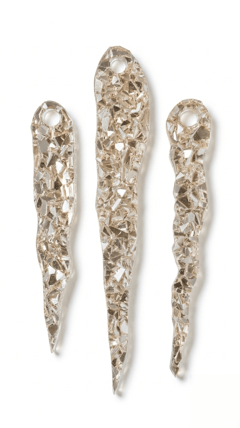 3 Icicle Silicone Mold - Ideas Decor Shop