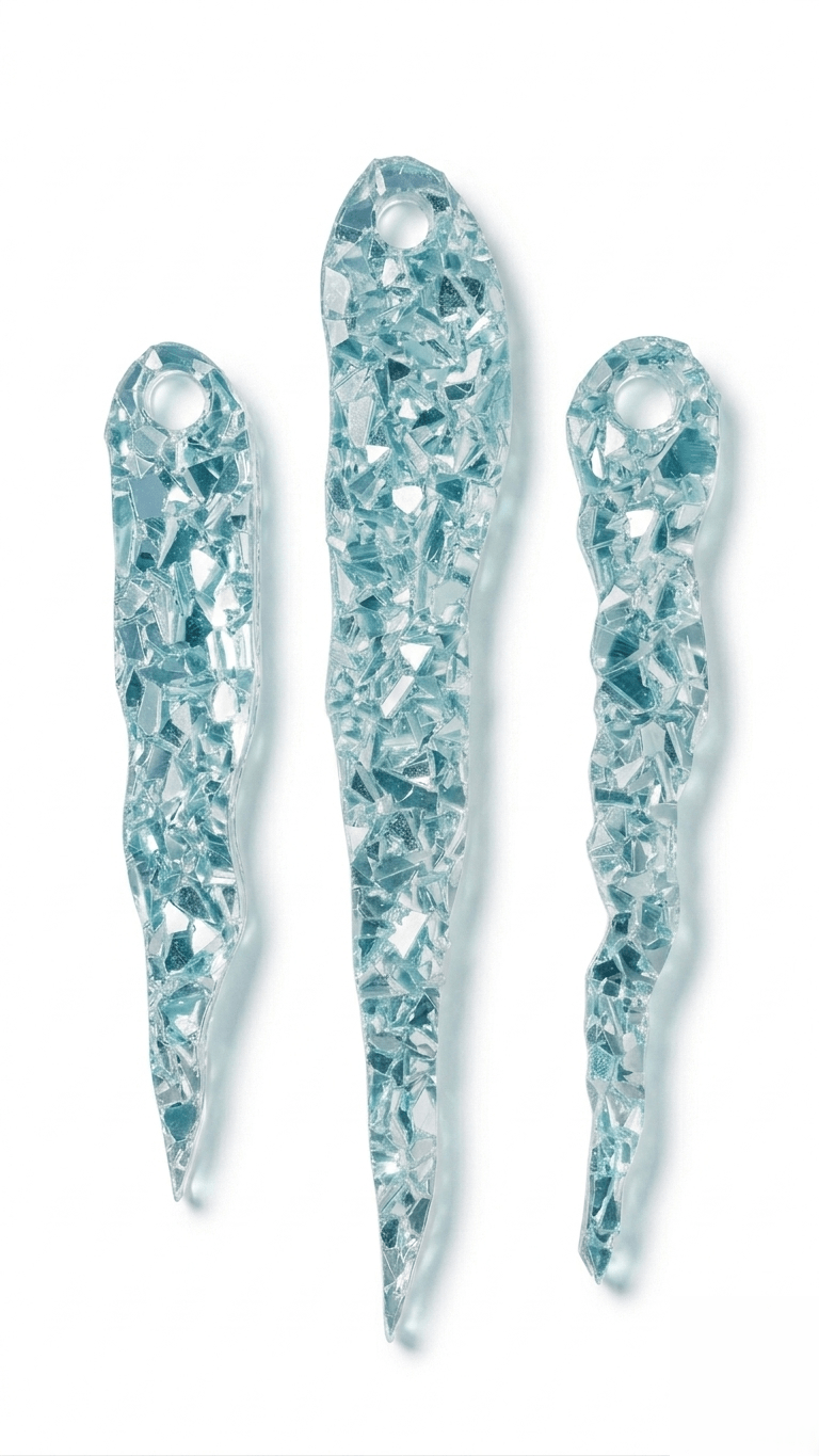 3 Icicle Silicone Mold - Ideas Decor Shop