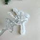 Resin Art Silicone Mould - Ballerina Christmas Ornaments with Crystals, Great for DIY Christmas Decor, Ideal Gift for Craft Lovers