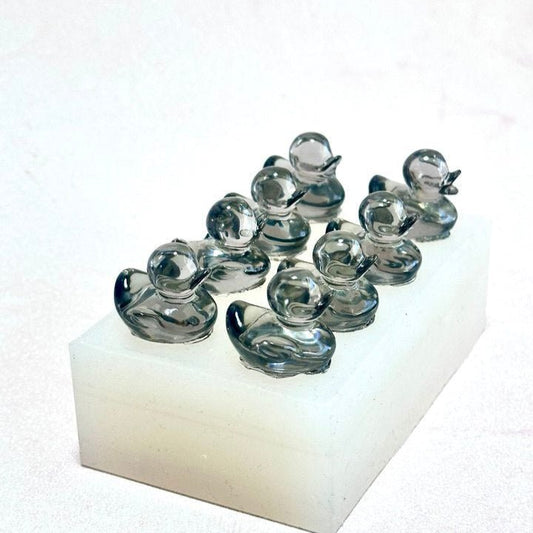 3D 8 Pc Glossy Duck Silicone Mold - Ideas Decor Shop