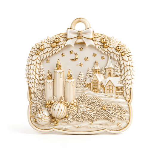 3D Detailed Christmas Ornament Silicone Mold - Ideas Decor Shop
