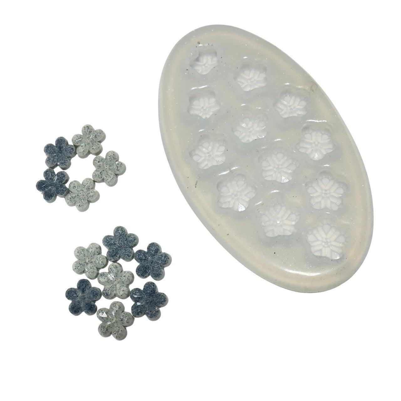 3D Floral Silicone Molds – 12 Unique Flower Designs for Resin Jewelry - Ideas Decor Shop