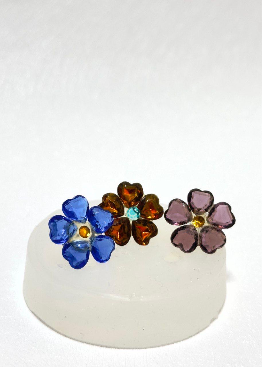 3D Floral Silicone Resin Molds Set for Small Flower Craft Projects - Ideas Decor Shop