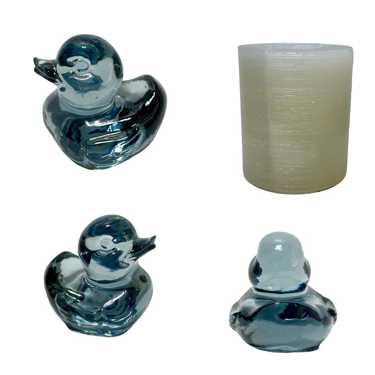 3D Glossy Duck Silicone Mold for Candle, Soap, Resin - DIY Crafting Supply - Ideas Decor Shop