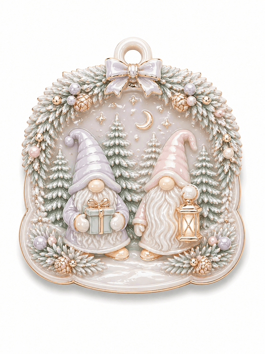 3D Nordic Gnome Christmas Ornament Mold - Ideas Decor Shop