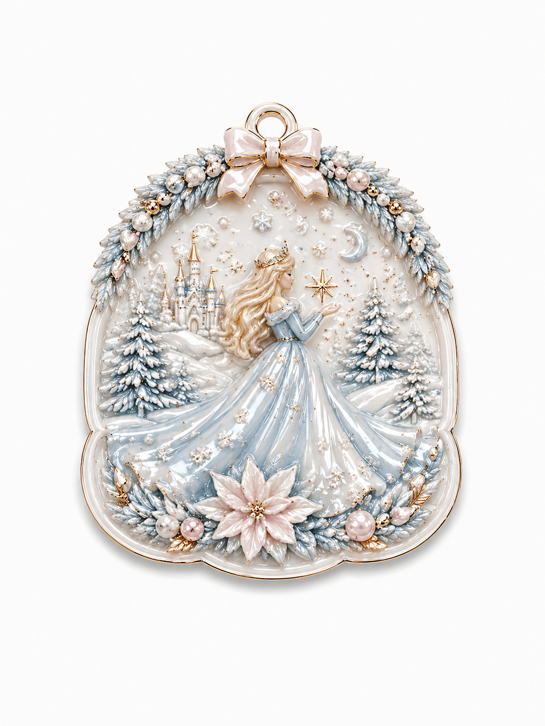 3D Princess Fairy Christmas Ornament Silicone Mold - Ideas Decor Shop
