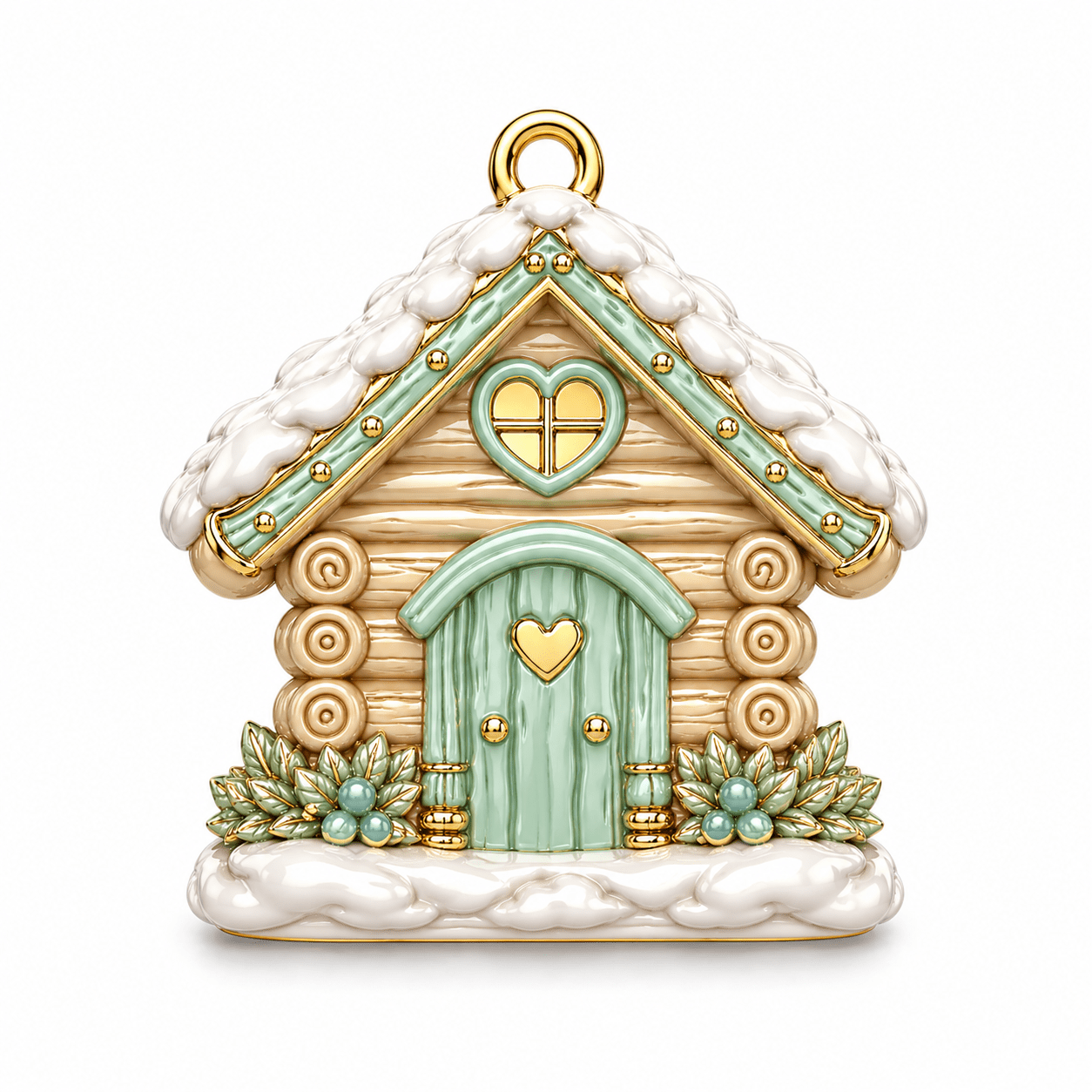 3D Vintage Cottage Silicone Mold - Ideas Decor Shop