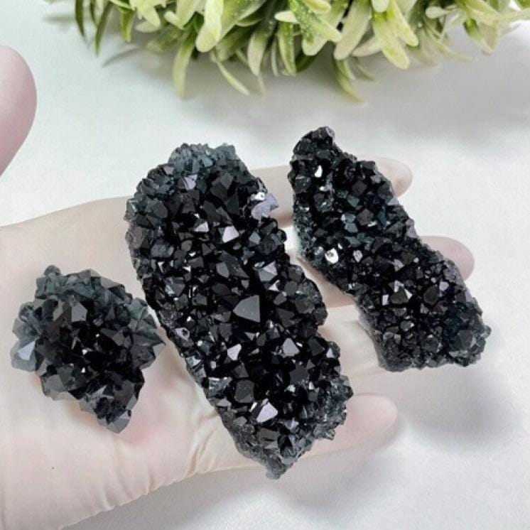 3pc Amethyst Set: Crystal, Stone - Cluster Resin Mold for Art - Ideas Decor Shop