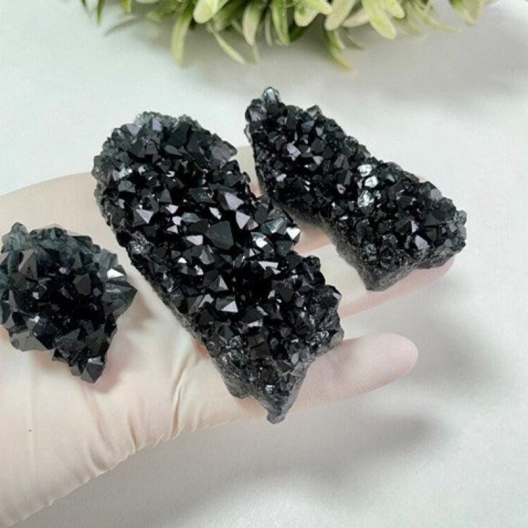 3pc Amethyst Set: Crystal, Stone - Cluster Resin Mold for Art - Ideas Decor Shop