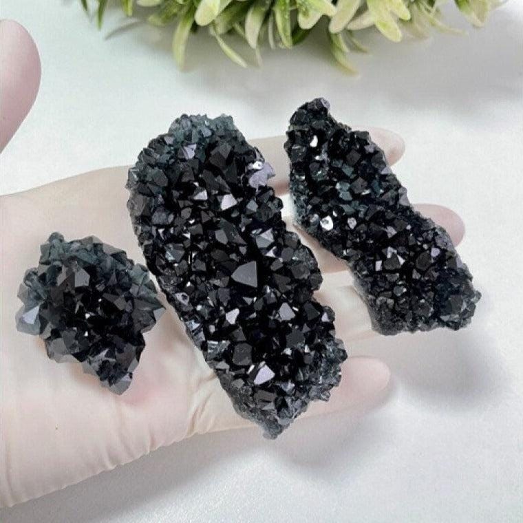 3pc Amethyst Set: Crystal, Stone - Cluster Resin Mold for Art - Ideas Decor Shop