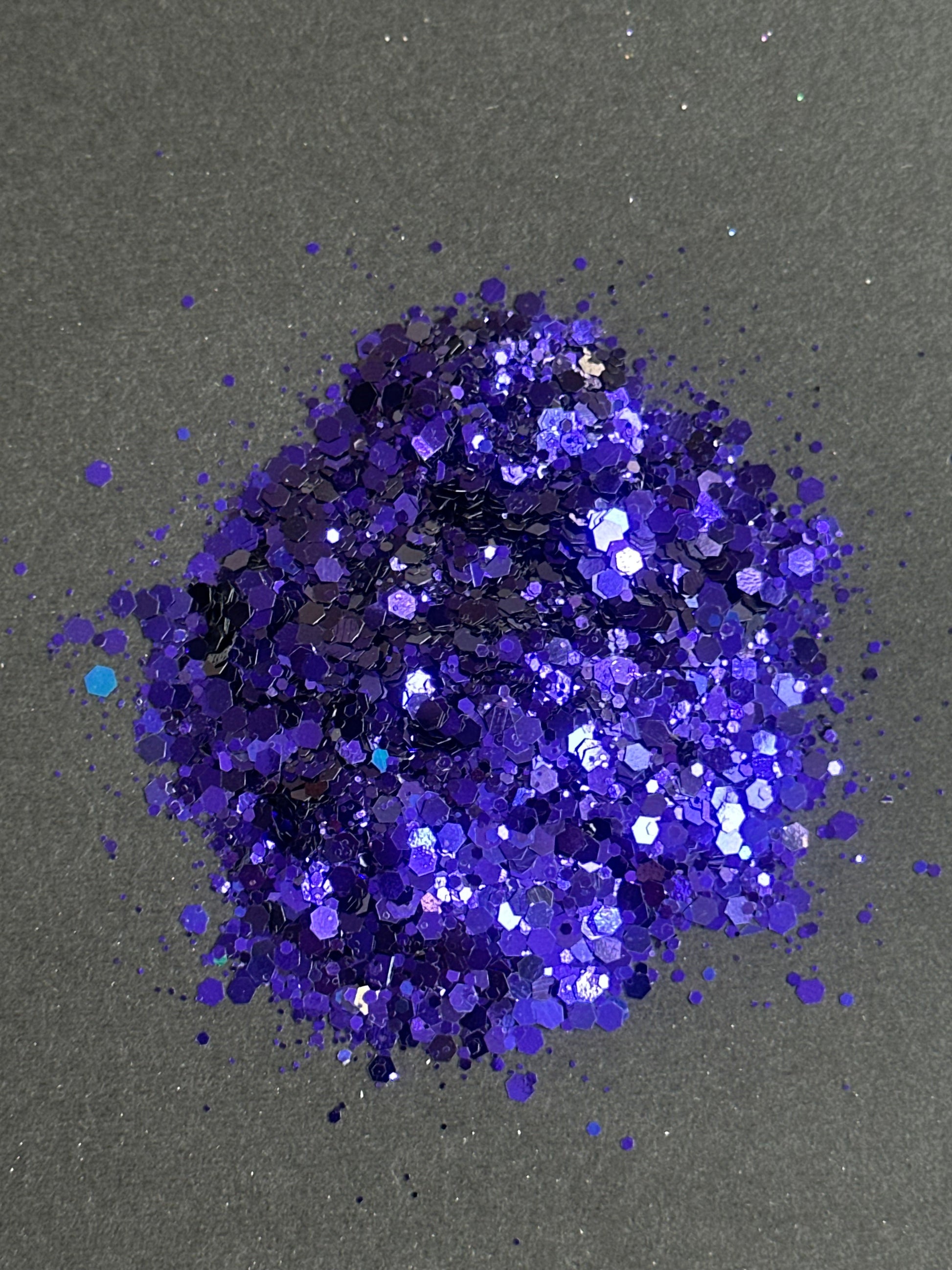 5g Deep Violet Chameleon Glitter – Intense Purple Iridescent - Ideas Decor Shop